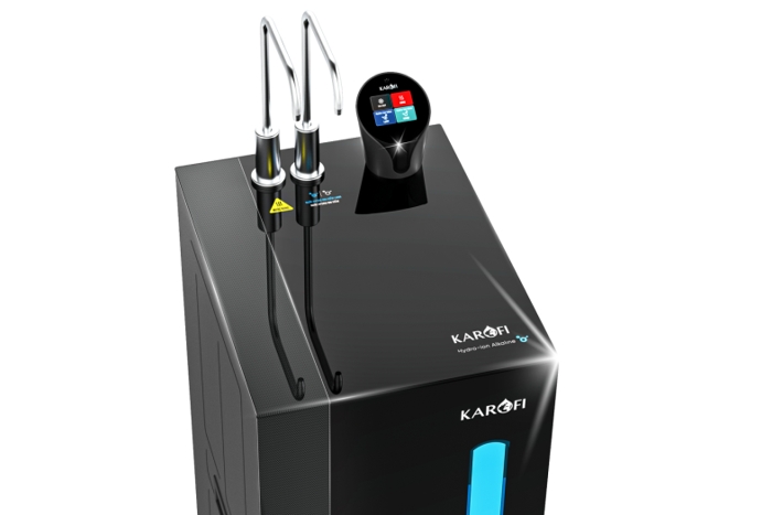 Máy lọc nước RO nóng nguội lạnh Hydro-ion kiềm Karofi KAE-S86 12 lõi